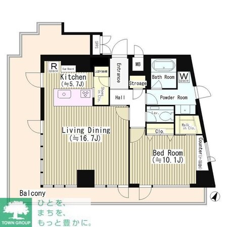 イレーネ初台の物件間取画像